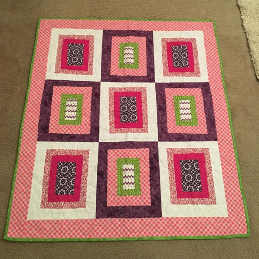 Brand new baby quilt